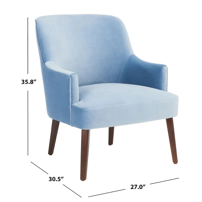 Fauteuil d'appoint Manerva SAFAVIEH - 27 L x 30,5 P x 35,8 H - 27Lx31Px36H