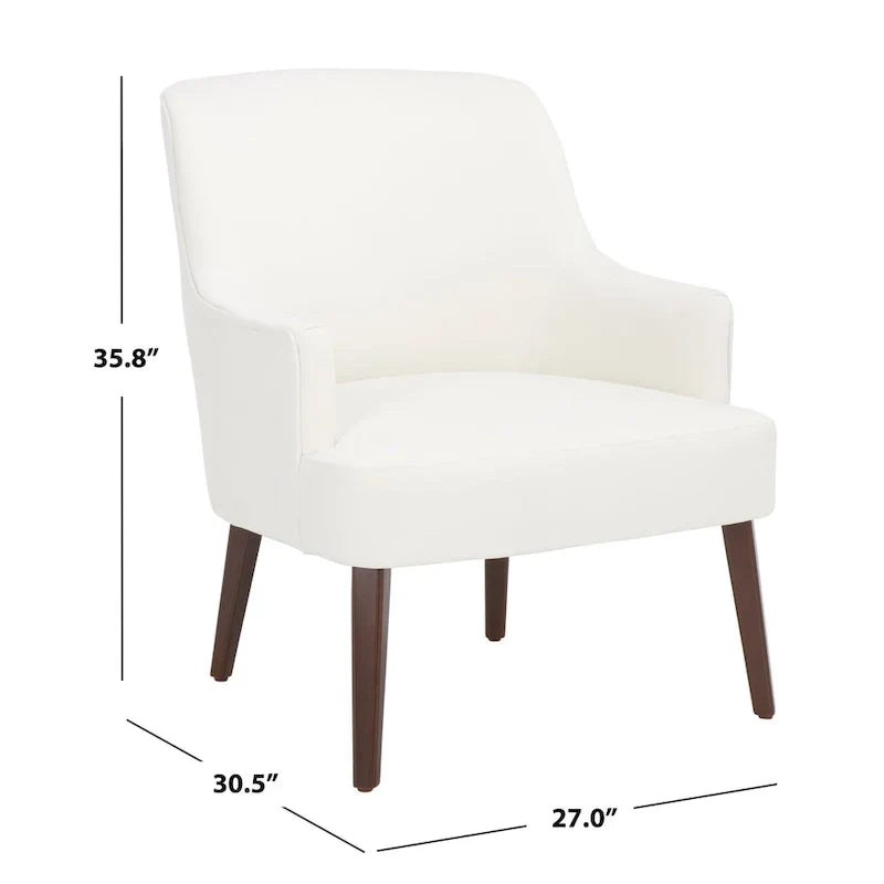 Fauteuil d'appoint Manerva SAFAVIEH - 27 L x 30,5 P x 35,8 H - 27Lx31Px36H