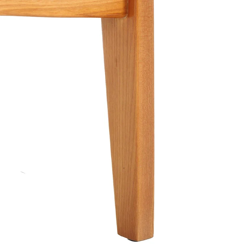 SAFAVIEH Donie - Fauteuil d'appoint en bois massif avec coussin (entièrement assemblé) - 28 po. l x 33 po. P x 34 po. H - 28Wx33Dx34H