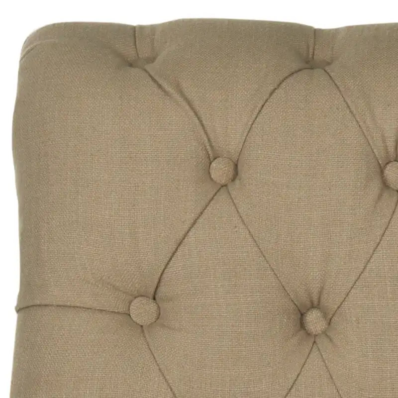 Fauteuil club SAFAVIEH Shaina, taupe véritable - 32,7 x 33,9 x 35,4 - 33L x 34P x 35H