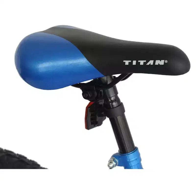 Vélo tout terrain homme Titan Bikes Pioneer 12 vitesses, bleu