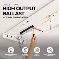 GE Ballast électronique à haut rendement avec conception non variable pour bricolage