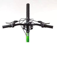 Vélo de montagne Titan Trail pour hommes, 21 vitesses, avec suspension, cadre 18 pouces, vert et noir