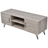 Meuble TV vidaXL 47,2x15,7x17,7 Gris