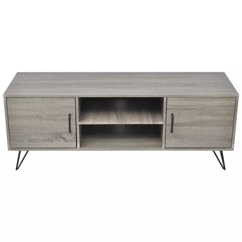 Meuble TV vidaXL 47,2x15,7x17,7 Gris