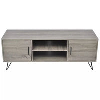 Meuble TV vidaXL 47,2x15,7x17,7 Gris