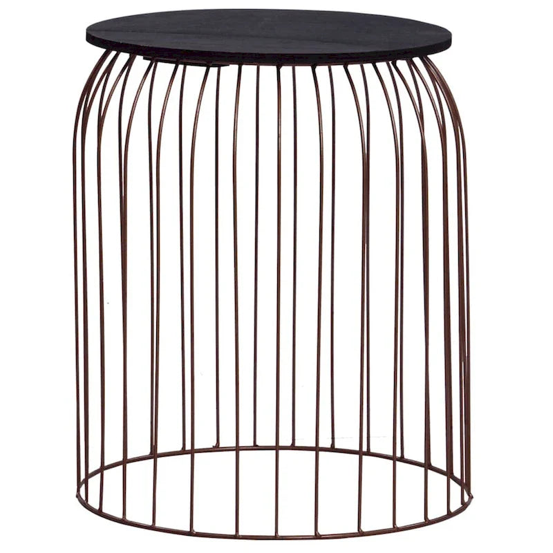 vidaXL Tables basses 3 pcs Cuivre