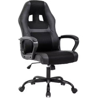 FDW Office Chair PC Gaming Chair Cheap Desk Chair PU Leather Executive Computer Chair Lumbar Support for Women, Men