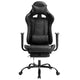FDW Racing Gaming Chair Video Game Chairs with Computer Desk PU Leather Headrest Lumbar Support & 360-Swivel Seat