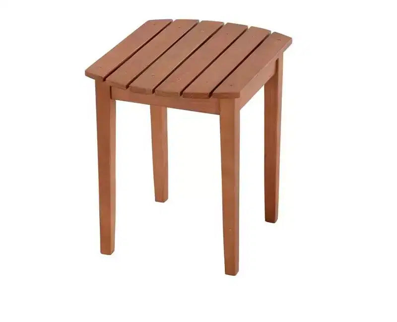 Table d'appoint en bois massif noyer Jiallo collection Oceanic