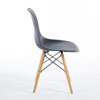 Ensemble table à manger ronde pour 4 personnes, table à manger moderne 5 pièces avec 4 chaises