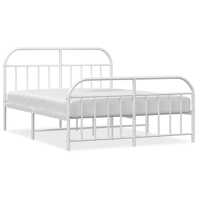vidaXL Cadre de lit métallique 12 pouces sans matelas