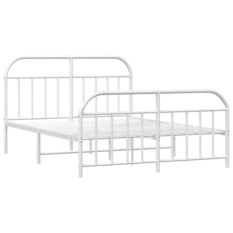 vidaXL Cadre de lit métallique 12 pouces sans matelas