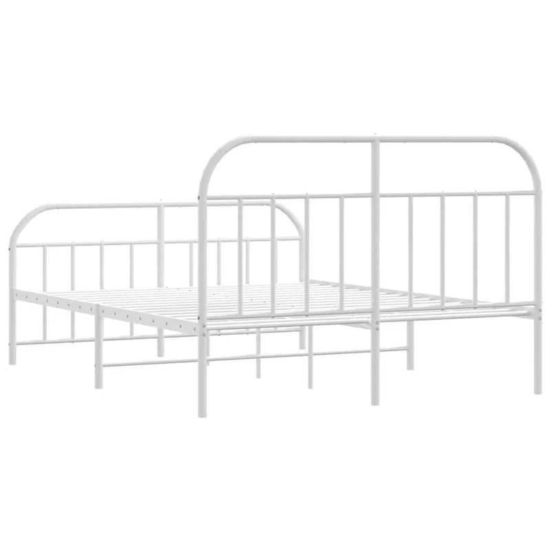 vidaXL Cadre de lit métallique 12 pouces sans matelas