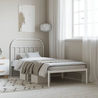 vidaXL Cadre de lit métallique 12 pouces sans matelas