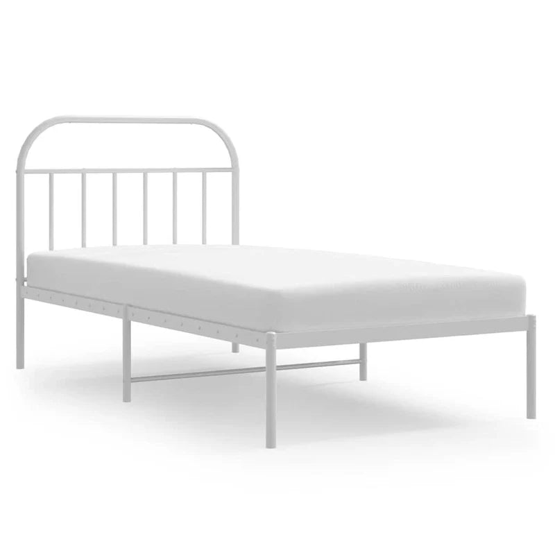 vidaXL Cadre de lit métallique 12 pouces sans matelas