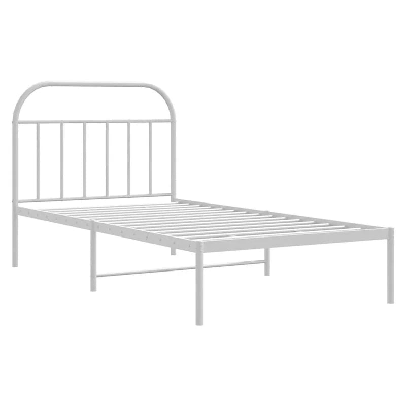 vidaXL Cadre de lit métallique 12 pouces sans matelas