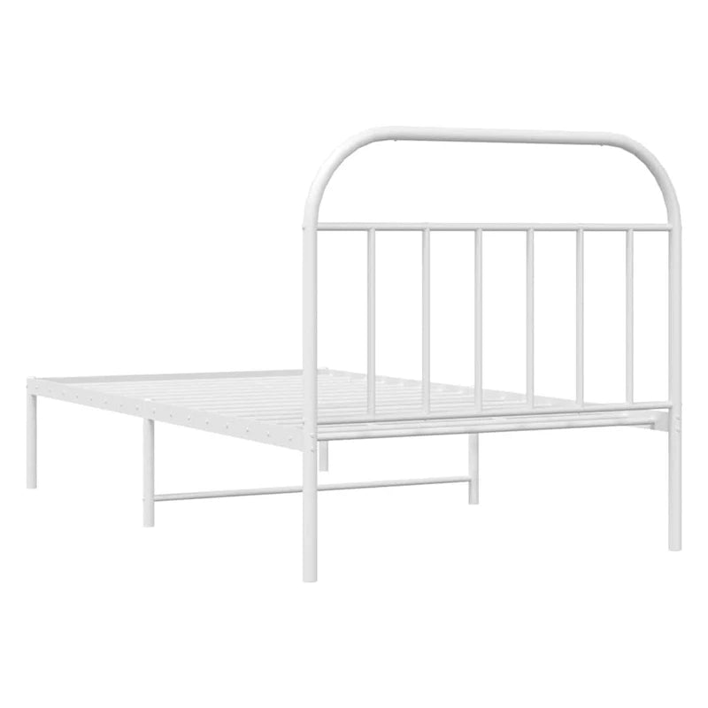 vidaXL Cadre de lit métallique 12 pouces sans matelas