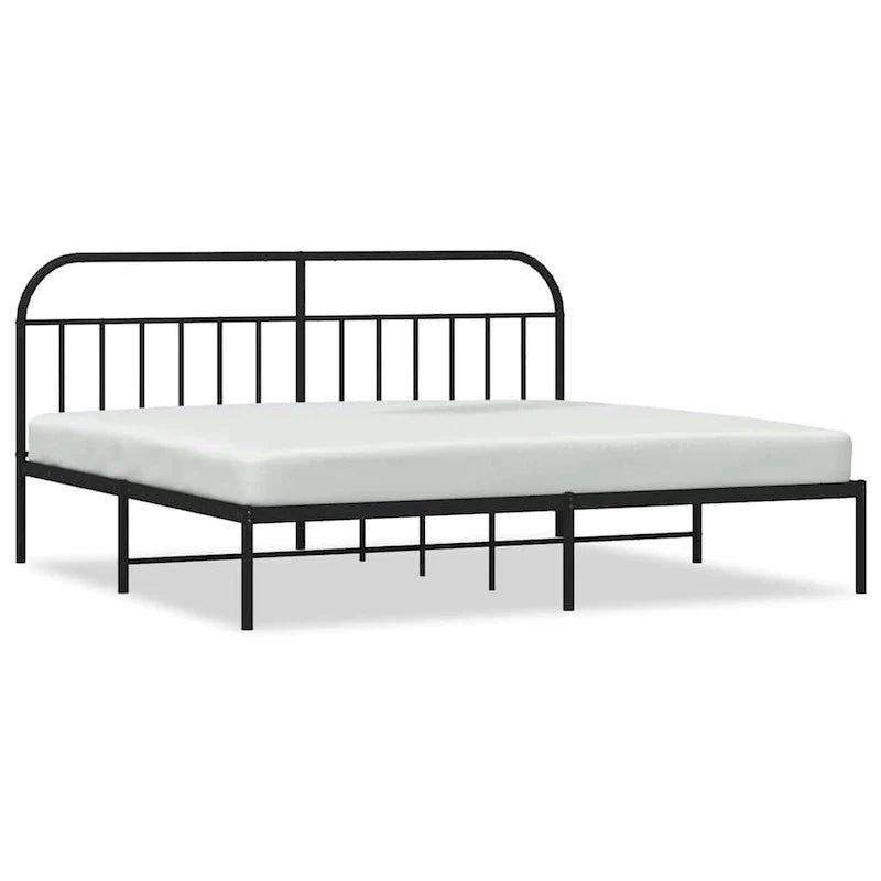 vidaXL Cadre de lit métallique 12 pouces sans matelas