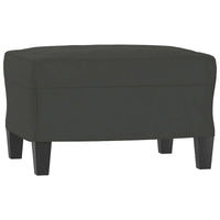 vidaXL Canapé Moderne Fauteuil d'appoint rembourré avec repose-pieds Tissu microfibre