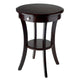 Table d'appoint ronde Sasha, cappuccino - 20L x 20P x 27H