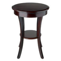 Table d'appoint ronde Sasha, cappuccino - 20L x 20P x 27H
