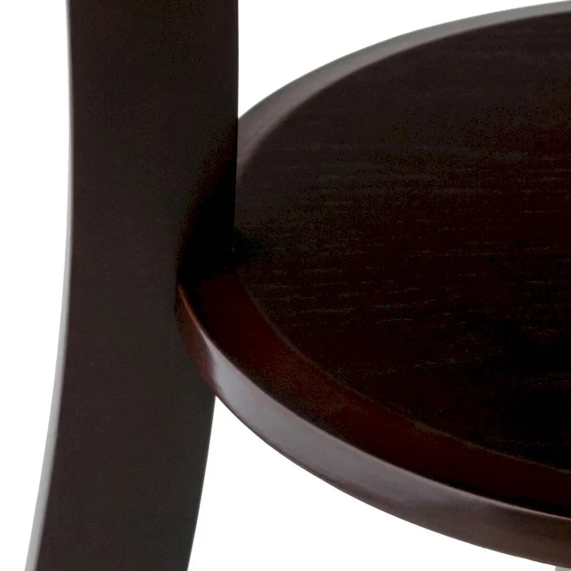 Table d'appoint ronde Sasha, cappuccino - 20L x 20P x 27H