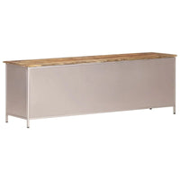 Meuble TV vidaXL 47.2x11.8x15.7 bois de manguier brut
