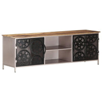 Meuble TV vidaXL 47.2x11.8x15.7 bois de manguier brut