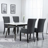 Chaises de salle à manger vidaXL avec accoudoirs 1/2/4/6 pcs, tissu multicolore - 21.3 x 22 x 41.7