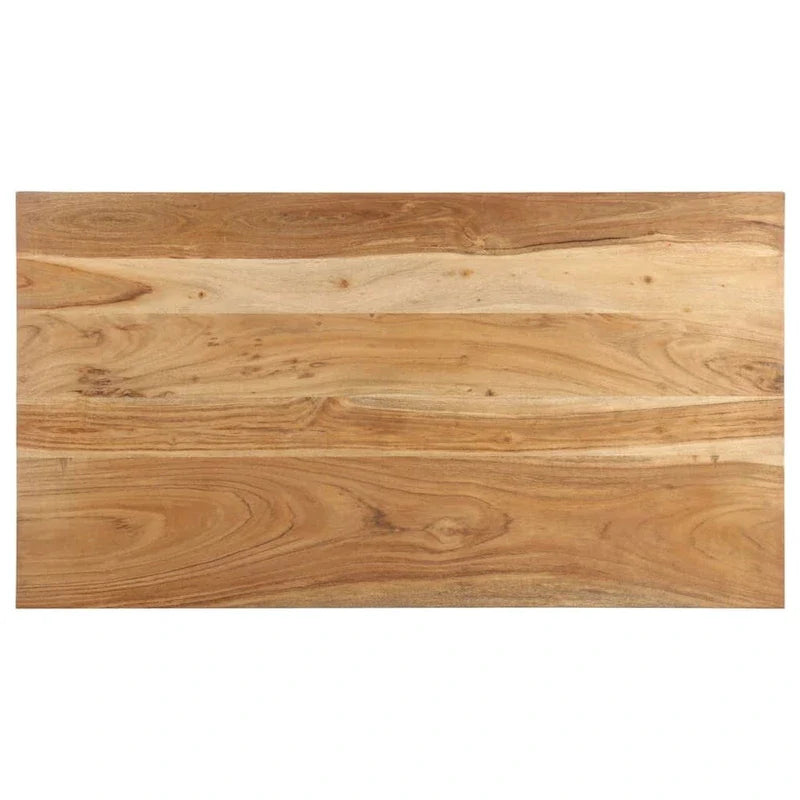 vidaXL Table basse 110x60x35 cm Bois d'acacia massif - 110 x 60 x 35