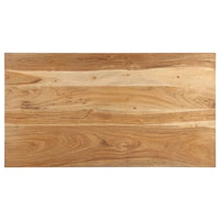 vidaXL Table basse 110x60x35 cm Bois d'acacia massif - 110 x 60 x 35