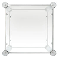 SAFAVIEH Couture Lirie Table d'appoint en acrylique - 20 L x 20 P x 24 H - 20Lx20Px24H