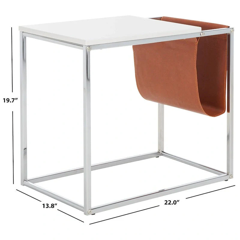 Table d'appoint SAFAVIEH Eldora - 22 L x 14 l x 20 H - 22Lx14Px20H