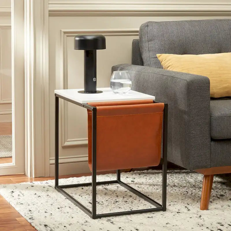 Table d'appoint SAFAVIEH Eldora - 22 L x 14 l x 20 H - 22Lx14Px20H
