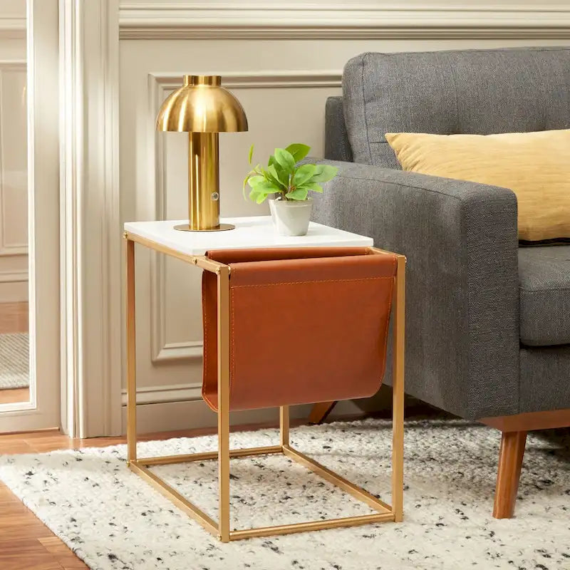 Table d'appoint SAFAVIEH Eldora - 22 L x 14 l x 20 H - 22Lx14Px20H