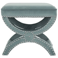 SAFAVIEH Ashanti X-Bench Pouf