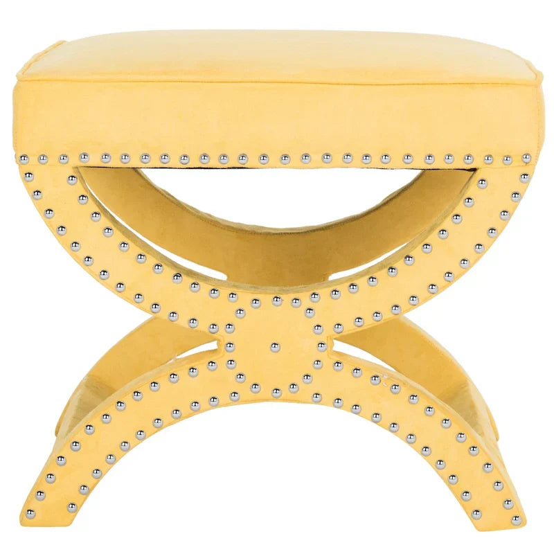 SAFAVIEH Ashanti X-Bench Pouf