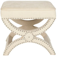 SAFAVIEH Ashanti X-Bench Pouf