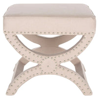 SAFAVIEH Ashanti X-Bench Pouf