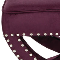 SAFAVIEH Ashanti X-Bench Pouf