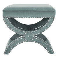 SAFAVIEH Ashanti X-Bench Pouf