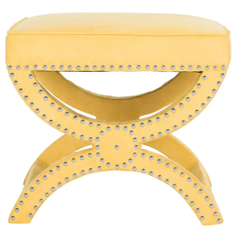 SAFAVIEH Ashanti X-Bench Pouf