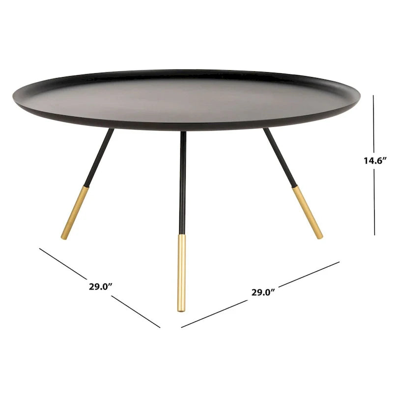 Table basse Diann de SAFAVIEH - 74L x 74P x 38H cm