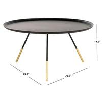 Table basse Diann de SAFAVIEH - 74L x 74P x 38H cm