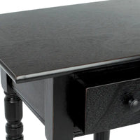SAFAVIEH Table d'appoint noire Arrie - 17,7 x 13,8 x 31,9 - 18La x 14P x 32H