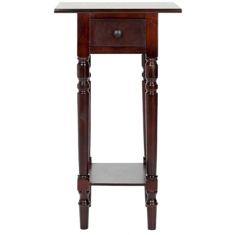 SAFAVIEH Table d'appoint noire Arrie - 17,7 x 13,8 x 31,9 - 18La x 14P x 32H