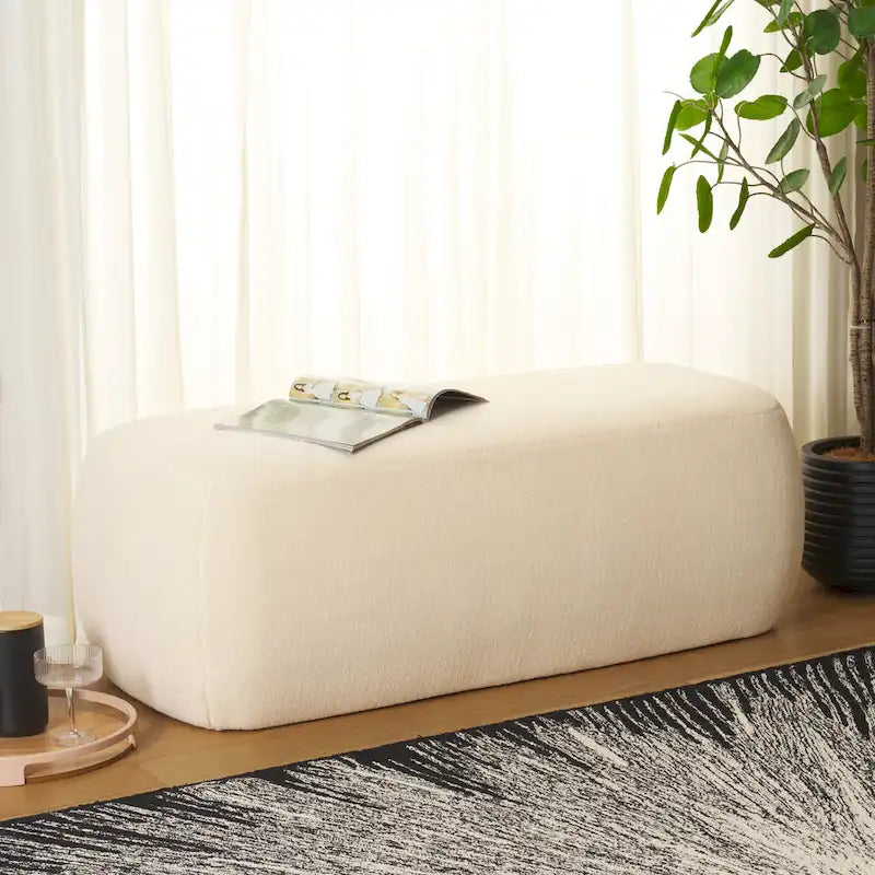 Ottoman rectangulaire Xena de SAFAVIEH