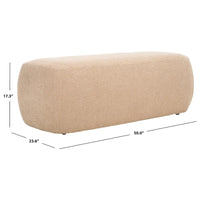 Ottoman rectangulaire Xena de SAFAVIEH