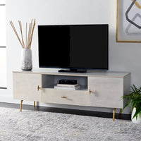 Meuble TV multimédia SAFAVIEH Lerke - 54 L x 15.7 P x 19.7 H - 54Lx16Px20H
